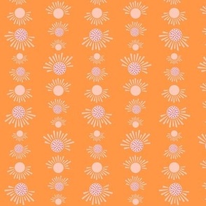 Hello Sunshine - Tangerine - Vertical Small Scale