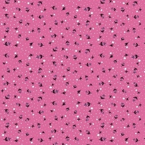 Winter Bloom - Pink Mini