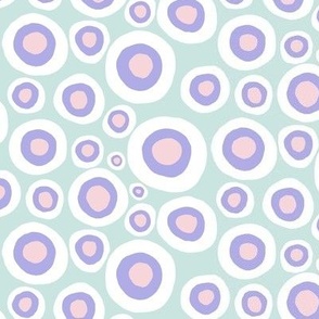 Candy Spots seaglass green