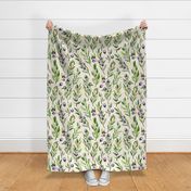 Scattered Olive Branches - Large