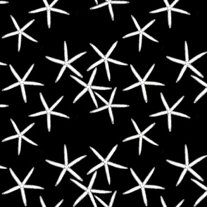 Smallish Starfish Black