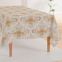 Boho Australian Blooms Damask (neutral)