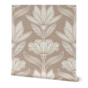 Neutral Florals Winter Prairie