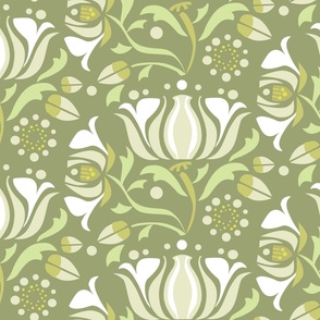 Neutral Nature Blooms_Green