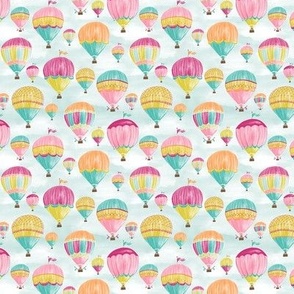 Hot Air Balloons -tiny