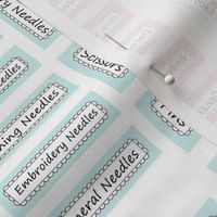 Needle Labels for Needle Books 