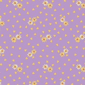 Bart's Garden daisy field purple-01