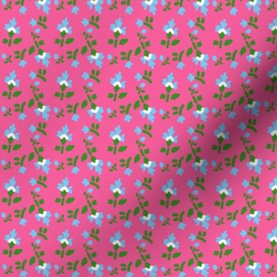 carnation pattern pink