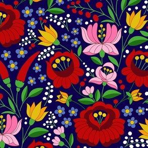 Matyo Fabric, Wallpaper and Home Decor | Spoonflower