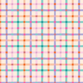 Easter Egg Hunt Collection_Groovy Gingham - Candy