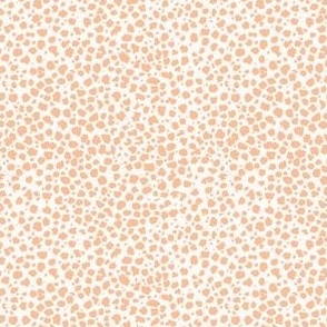 textured abstract speckle \\ peach fuzz