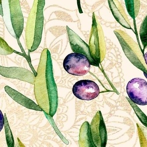 Peace Offering - Scattered Olive Branches (Large)