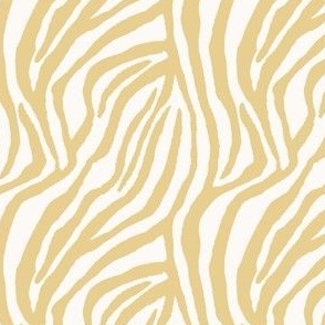 zebra stripe  \\ sunshine yellow - small