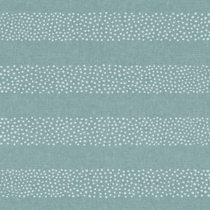dotty stripes - stipple dots - home decor - dusty blue -  LAD22