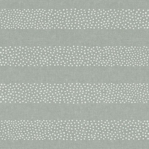 dotty stripes - stipple dots - home decor - grey -  LAD22