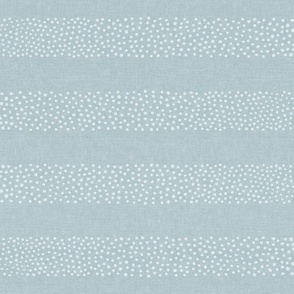 dotty stripes - stipple dots - home decor - costal blue -  LAD22