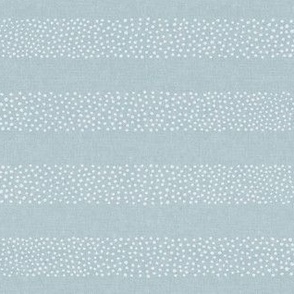 (small scale) dotty stripes - stipple dots - home decor - costal blue -  LAD22