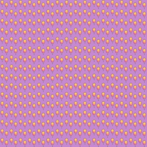 cotton candy pattern violet