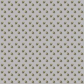 skull grey pattern