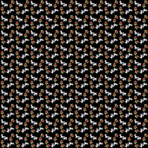 lamb pattern black