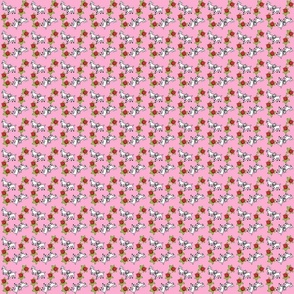 lamb pattern pink