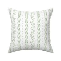 All Quiet Green Theodora Stripe