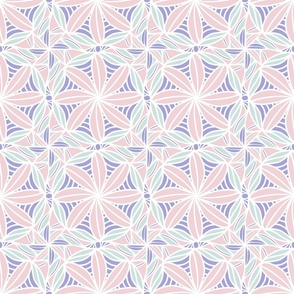 Abstract Mandala Pink Lavender Green [medium]