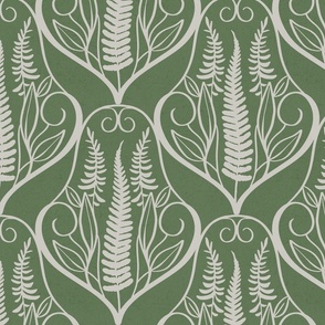 scalloped ferns meadow green_Medium