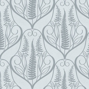 scalloped ferns chambray_Medium