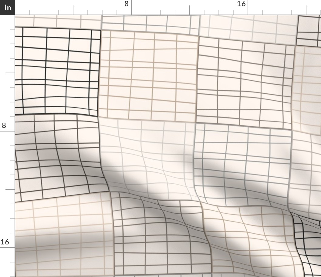 Grid Lines - Gray - Large Scale