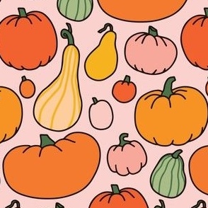 illustrated pumpkins