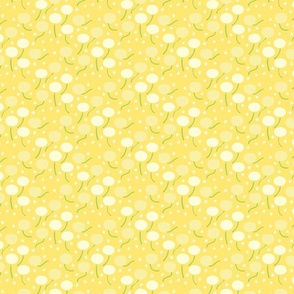 Chunky Dandelions - Medium Yellow