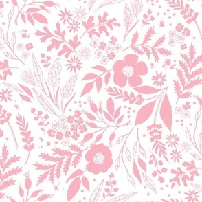Floral No.2232 Just Pink