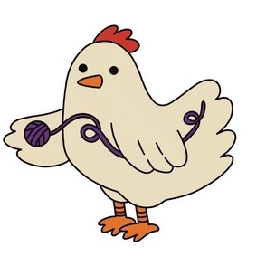 Yarn Chicken by Channypeascorner