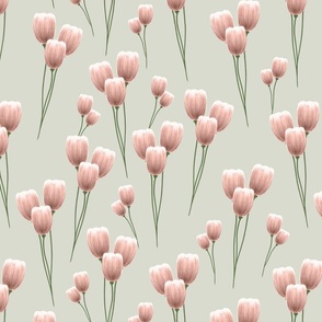 Vintage Lovely Tulips