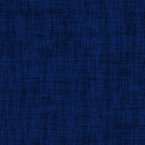 Midnight Blue Linen Texture