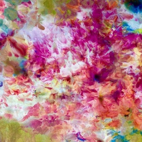 Hand Dyed Florals by Jennifer