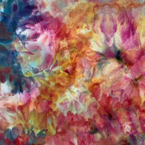 Hand Dyed Floral by Jennifer