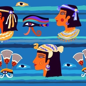 Egypt women face pattern 5