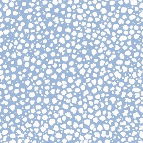 textured abstract speckle // chambray blue