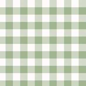 1/2 Inch Green Buffalo Check | Half Inch Checkered Green and White