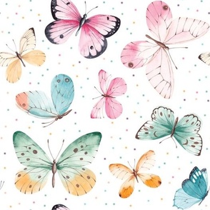 Colorful Butterfly Pattern