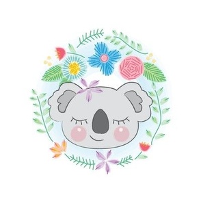 koala embroidery