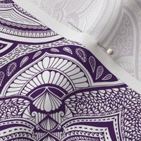 Purple and White Mandalas 