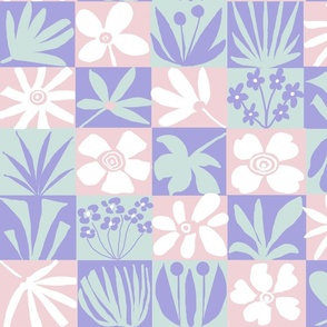 FLORAL SQUARED AND GEOMETRIC