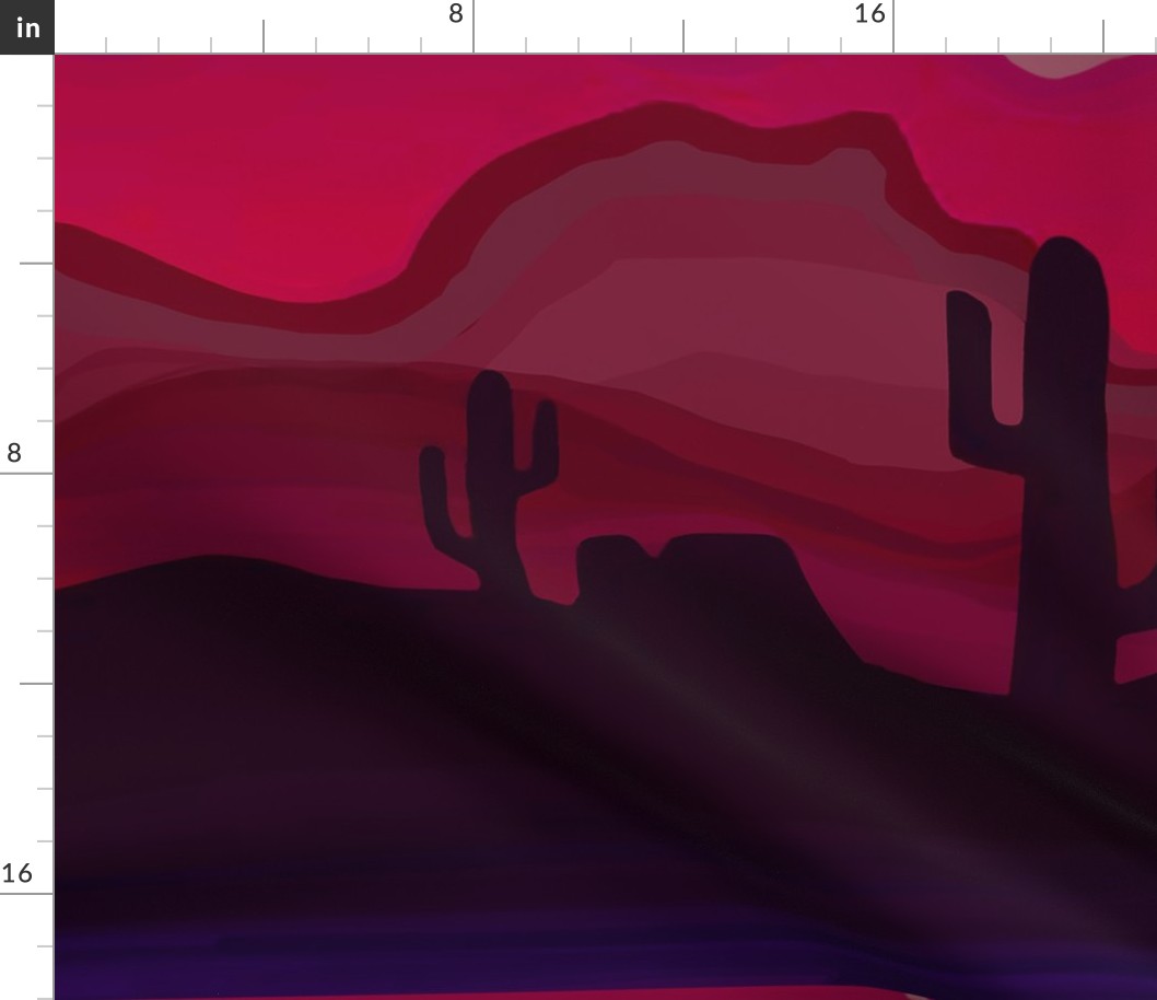 Arizona Sunset - Not seamless - Custom request - Design 12823573 - Jumbo Scale