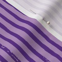 Purple Hand Painted Stripes Small Scale