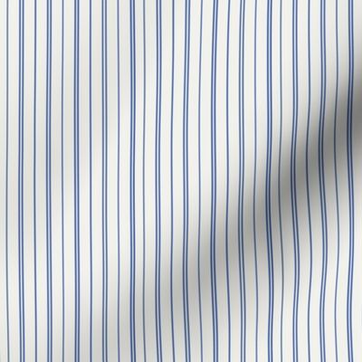 blue pin stripes