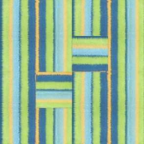  Ikat  Interlacement Textured Stripes large