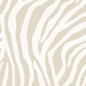 zebra stripe \\ reversed clay  - jumbo